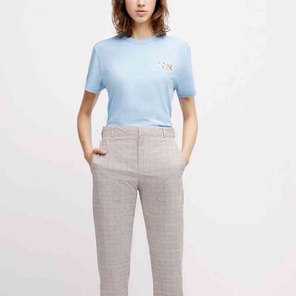 

women's t-shirt round neck short sleeve t-shirt, White