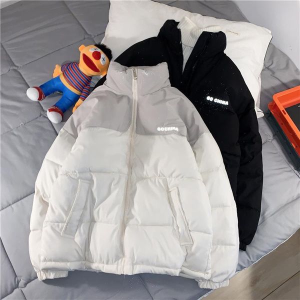 

women's jackets collar bread jacket female korean version loose winter short cotton tide ins style student 2021, Black;brown