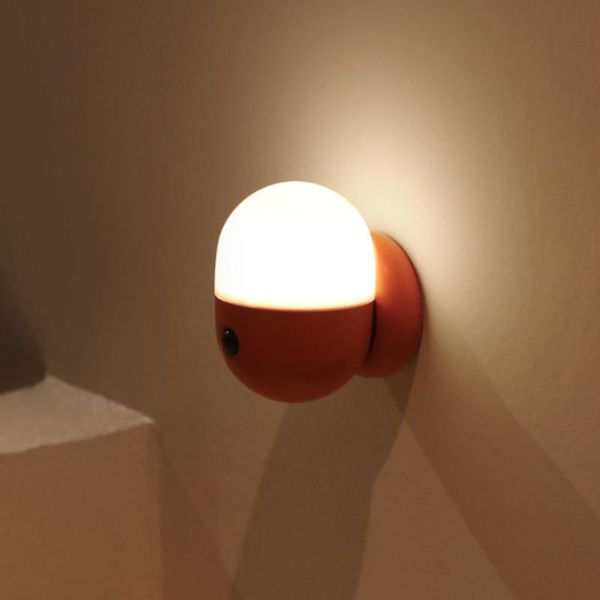 

night lights led light eye protection human body induction charging wall lamp magnetic absorption multifunction smart home desk