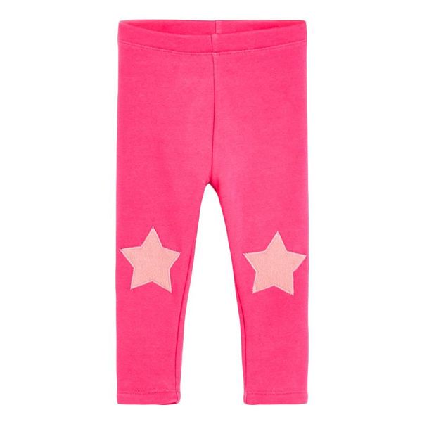 

trousers children autumn spring casual cotton pants star print toddler girl school rose red leggings for kids 2-7 years, Blue