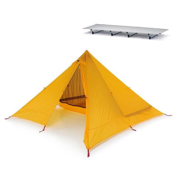 

multifunctional 2 person outdoor camping tent shelter waterproof foldable awning canopy for travelling fishing+73"* 24" cot tents