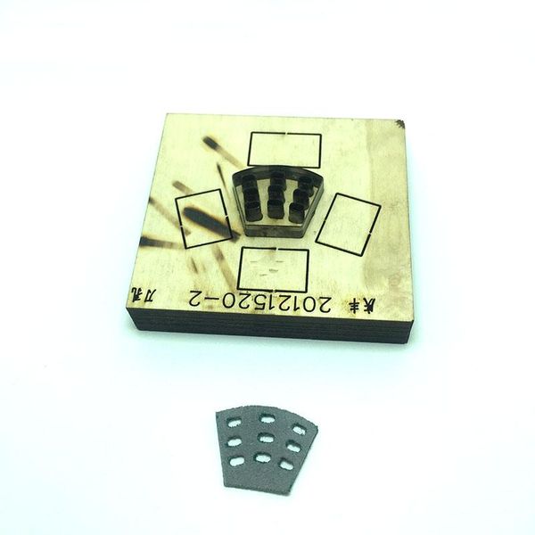 

bag parts & accessories crossbody leather cutting die custom handbag punching tool coin purse steel rule small wallet cutter cuts, Black