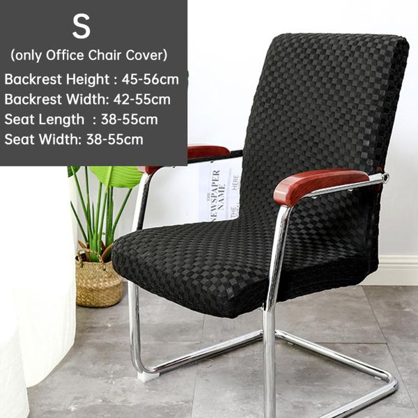 

slipcovers durable soft modern removable furniture protector office chair cover washable knitted jacquard computer seat stretch covers