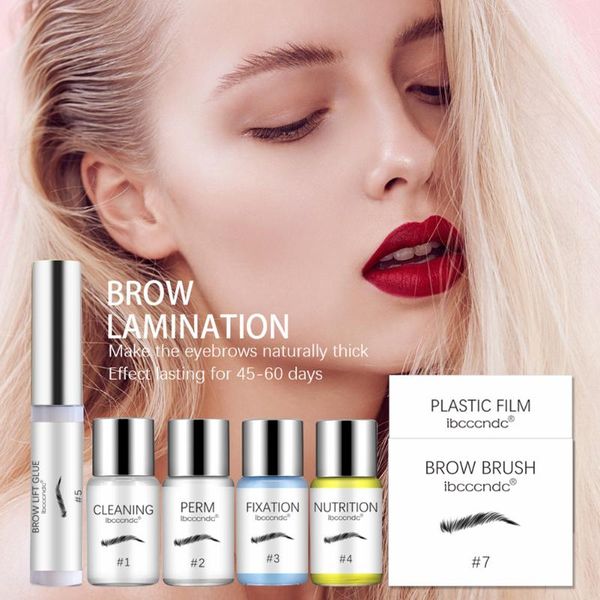 

eyebrow tools & stencils ibcccndc perm set quick styling fixative film diy long-lasting care