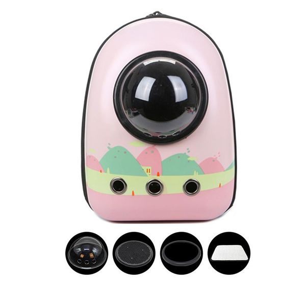 

cat carriers,crates & houses backpack space pet astronaut portable breathable puppy pets