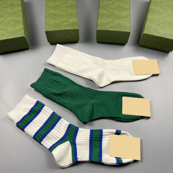 

men brand letter socks fashion embroidery designer stockings luxury soft touch warm couple sport sock hosiery, Black