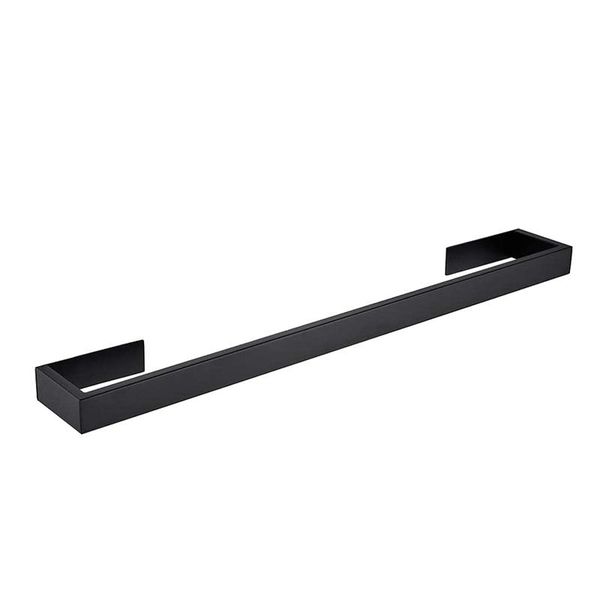 

towel racks 304 stainless steel bar black surface rack for bathroom kitchen, easy to install-dropship