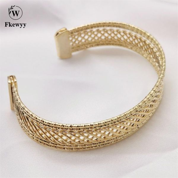 

bangle fkewyy fashion luxury bracelets for women charm designer bangles hand made mesh bohemia jewelry party gift accessories girls, Black
