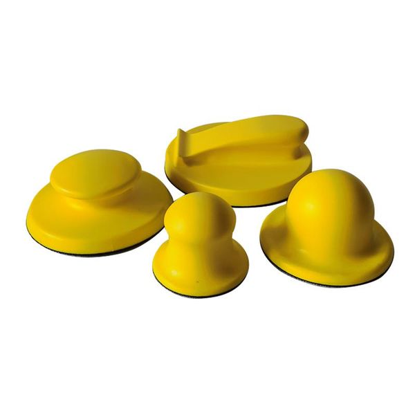 

professional hand tool sets car putty grinding ash push plate 5 inch 125mm 6 round self-adhesive sandpaper backing board