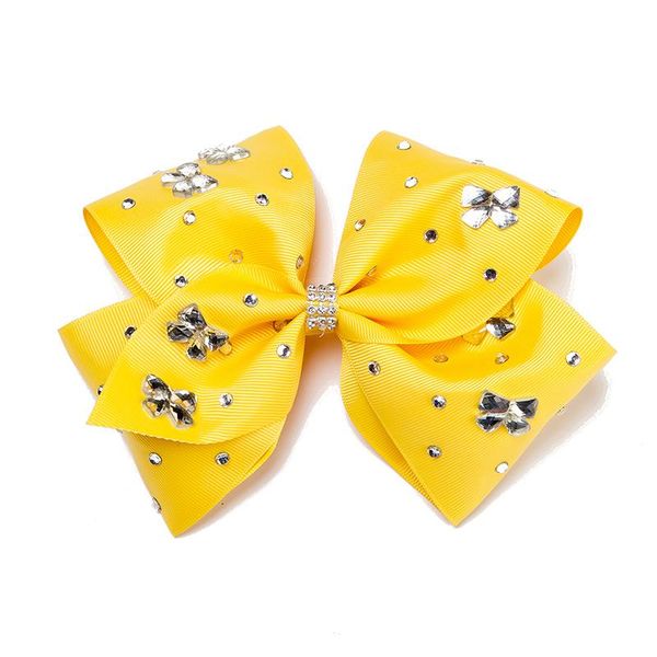 

europe and america polyester wonderful festival print novelty girl bow hairpin hair accessories, Slivery;white
