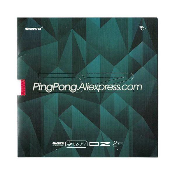 

table tennis raquets sanwei dz pips-long (dizzy, pips treated, ittf approved) rubber heet ox without sponge