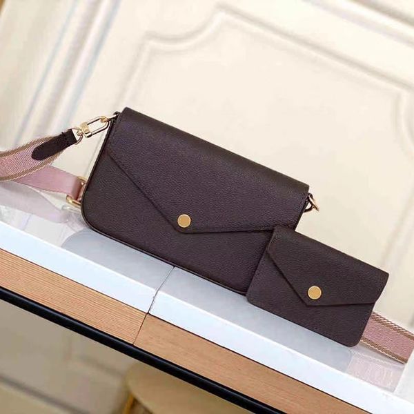 

women luxurys designers bags genuine leather shoulder bag mini handbags pochette accessories crossbody wallet womens purses card holder mess