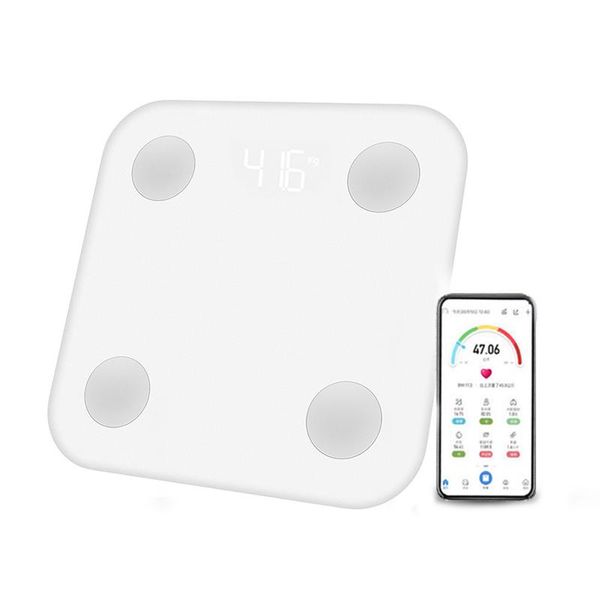 

smart scales bluetooth bathroom floor body scale led digital weight fat composition analyzer bath