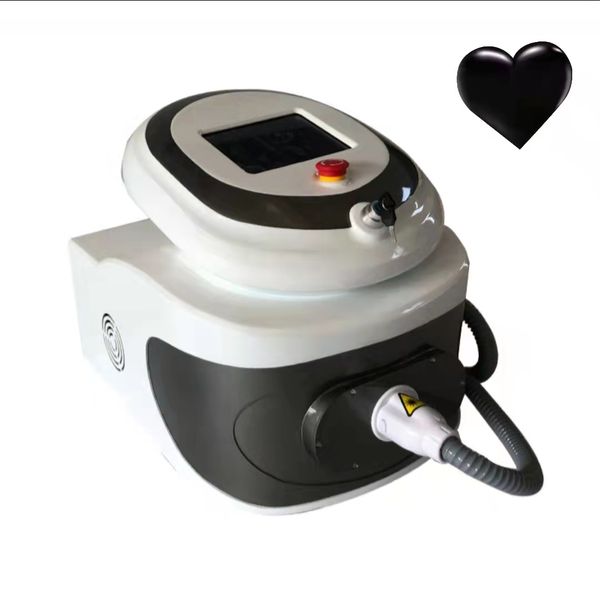 

diode laser with 755/808/1064nm permanent hair removal machine clinic home or spa use, Black
