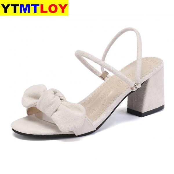 

dress shoes 2021 summer women block sandals leisure lady woman sandalias gladiator casual high heels peep toe ankle strap square heel, Black