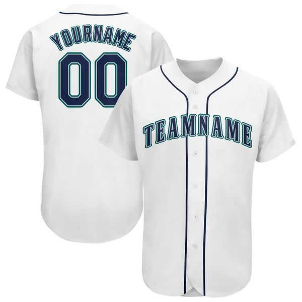 

custom white baseball jersey 1023456789010, Blue;black