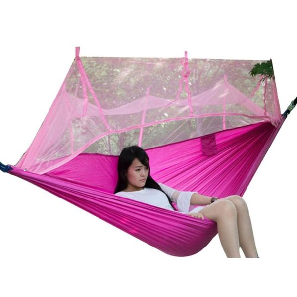 

sleeping bags double person travel outdoor camping tent hanging hammock bed with mosquito net