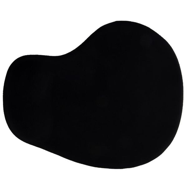 

mouse pads & wrist rests black comfort silicone gel rest support mat mice pad