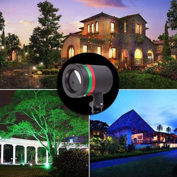 

projector lamp outdoor waterproof garden tree moving laser led stage light christmas lights lawn lamps