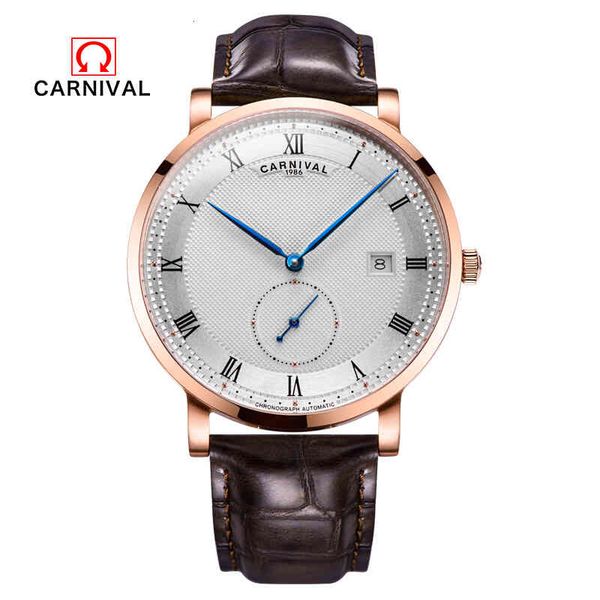 

carnival luxury fire military clock men switzerland real learn car mechanical clocks waterproof montre, Slivery;brown