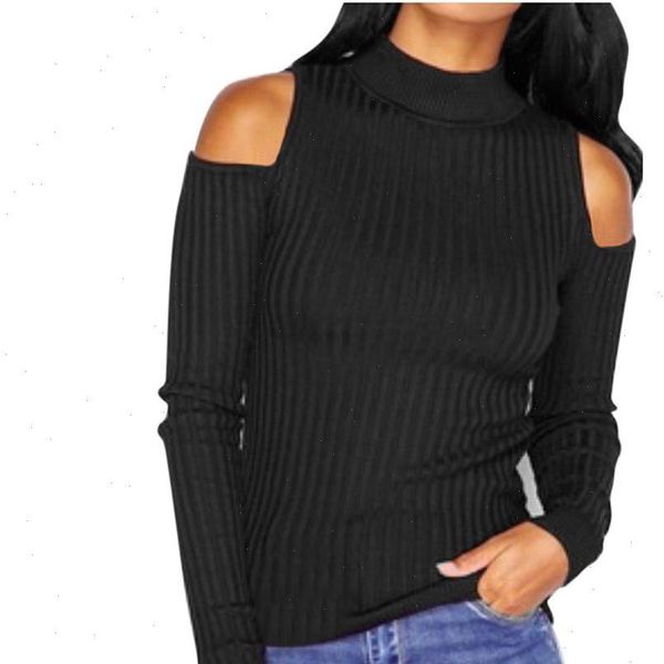 

womens sweater autumn winter turtleneck women long sleeve off shoulder knitted pullover slim jumper, White;black