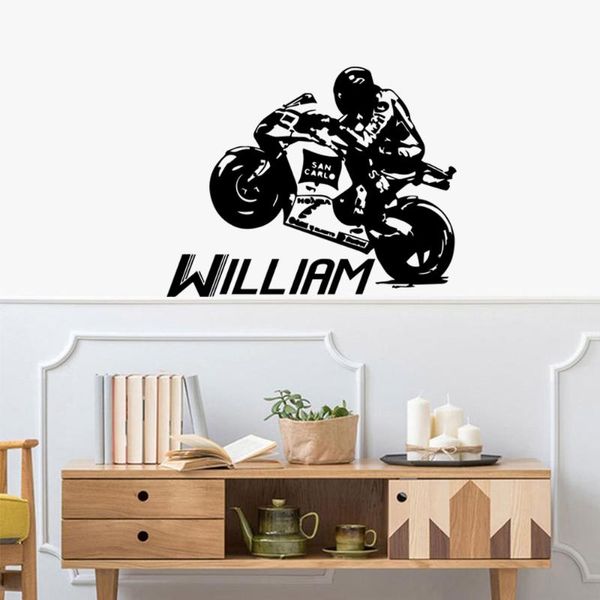

wall stickers motorcycles personalized creative for baby kids rooms decor diy pvc home decoration accessories