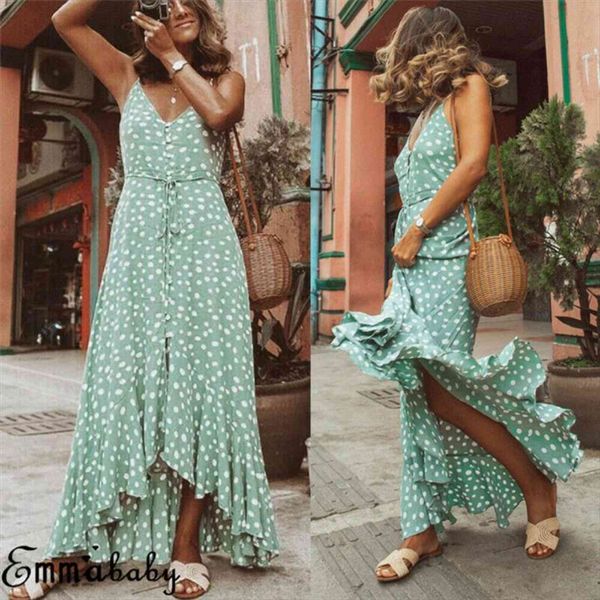 

usa boho long maxi women dresses party evening summer sundress, Black;gray