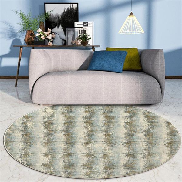 

carpets modern abstract carpet round thick living room coffee table rug luxury imitation cashmere nordic bedroom mat non-slip
