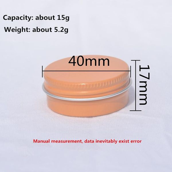 

storage bottles & jars 15g ml aluminum lip container diy purple clover paste mint cosmetic cream sample jar empty box