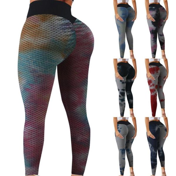

yoga outfit women's pants fashion seamless leggings ruched bulifting high waist stretchy workout gym girl