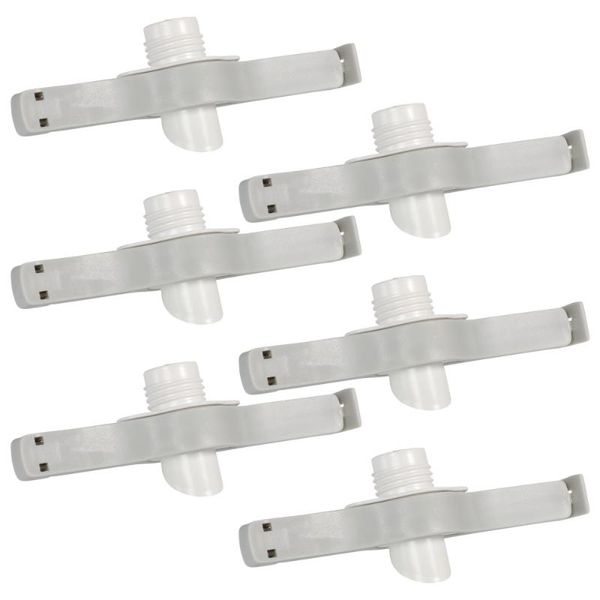 

bag clips 6pcs fresh clamps snack holders food sealing for keeping