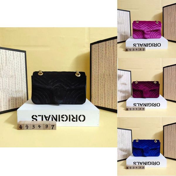 

shoulder bag designer autumn and winter classic pattern retro chain red festive wedding suitable for portable messenger shoulders bags must-