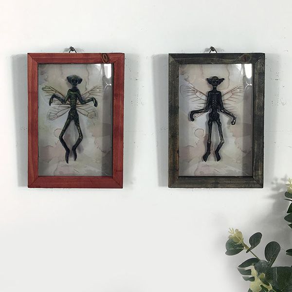 

frames halloween dark specimen horror mummy po frame ornament retro hanging decor