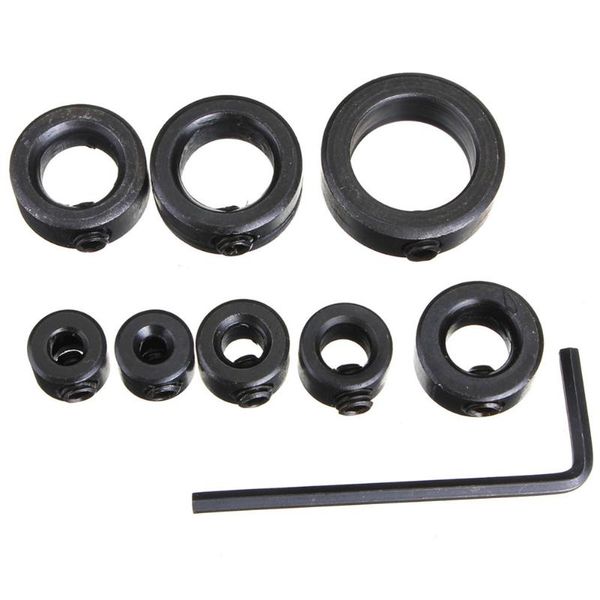 

professional hand tool sets 8pcs drill bit shaft depth scollar woodworking locator accessories set positioner dowel