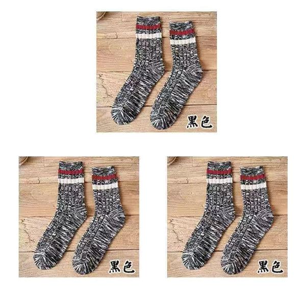 

men's socks 10pairs/lot vintage high middle tube breathable casual business mens winter grey black white solid color