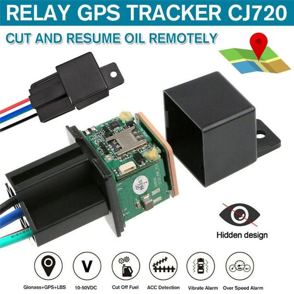 

gps car tracker real time device locator remote control anti-theft hidden 10-40v & accessories