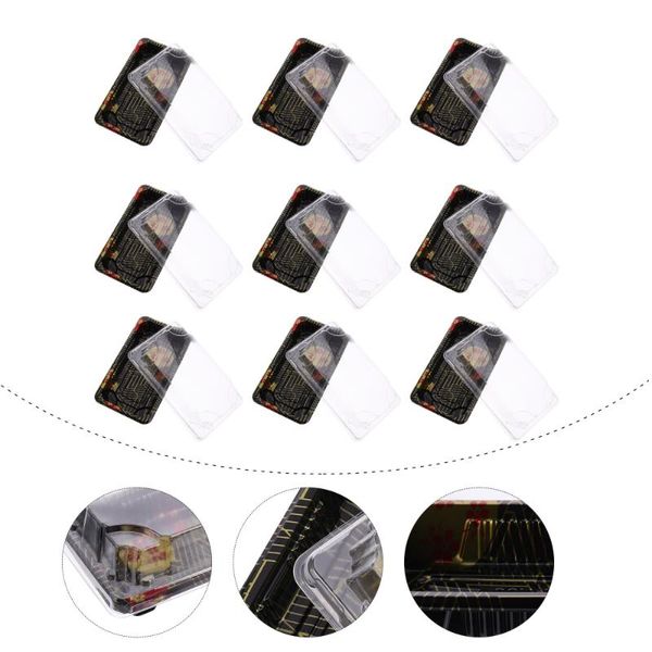 

gift wrap 50 pcs disposable sushi box packing portable storage