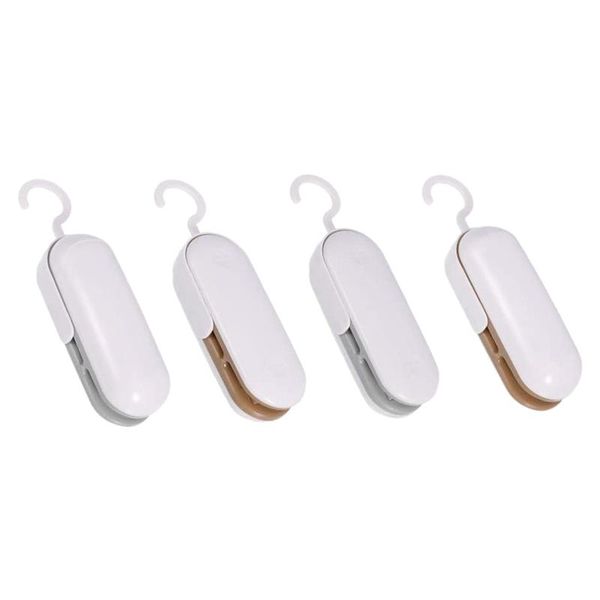 

pieces foil sealer mini bag manual handy bags vacuum food sealing machine