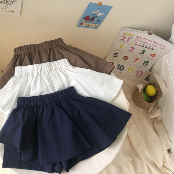 

shorts 2021 arrival girls boys ruffles summer fashion 2-7 years co9, Black