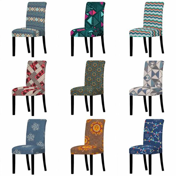 

chair covers universal size big elastic cover geometric stretch seat case slipcovers for dining room el banquet