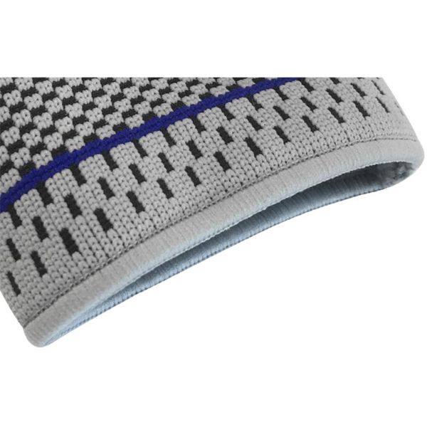 

1pc sports fitness high stretch soft sprain protection shockproof with silicone pads pain relief warm anti slip ankle support, Blue;black