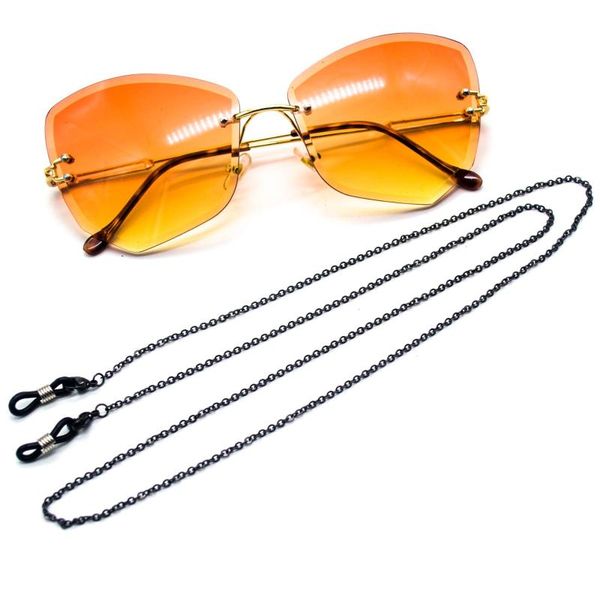 

other fashion accessories 75cm glasses chain thin metal strap rope lanyard non slip for reading anti fall necklace spectacles eyewear, Silver