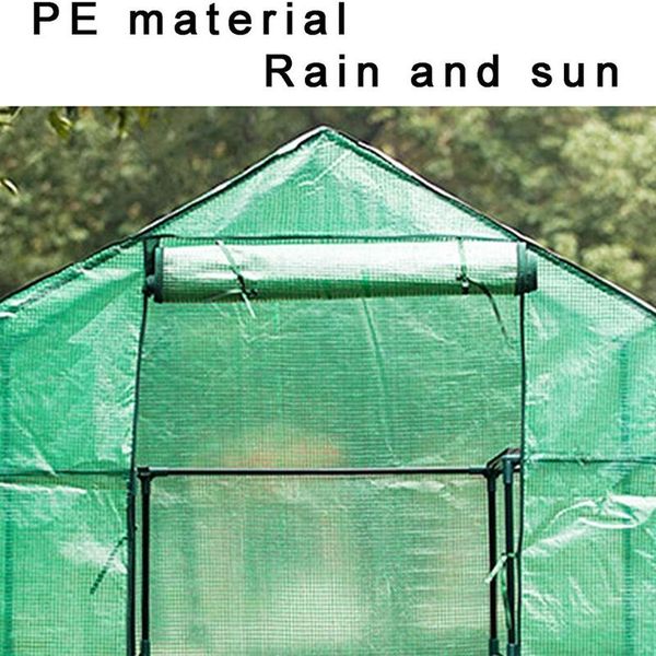 

planters & pots green household plant greenhouse mini garden warm room pvc cover
