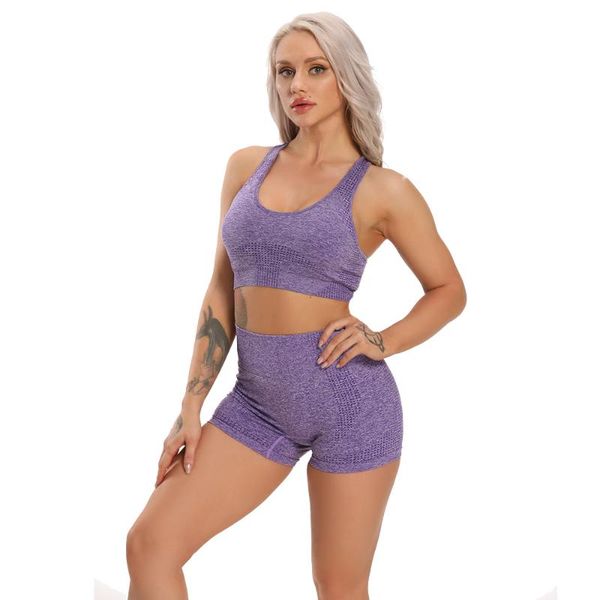 

women 2pcs seamless yoga set workout sportswear sports suits fitness bra crop high waist leggings gym girl tracksuits 2021 outfit