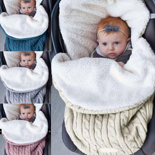 

winter autumn born baby blanket swaddle sleeping bag kids toddler stroller wrap an88 bags
