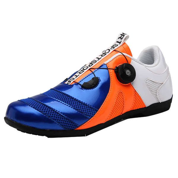 

2021 summer knob road bicycle shoes riding light rubber soled