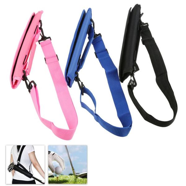 

golf bags nylon portable club carrier bag carry driving range travel gun bag, can toting 3-4 clubs, small practice