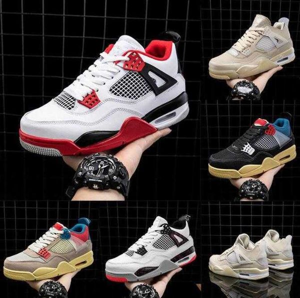 

2021 university blue men women jumpman 4 4s womens basketball shoes retro sail black cat undefeated sneakers metallic purple mens trainers
