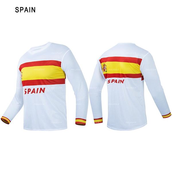 

racing jackets men cycling jersey classic black long sleeve mtb bicycle crew neck shirt maillot summer wear, Black;red