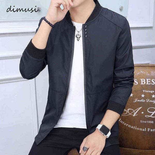 

dimusi men's casual jackets spring winter coat men sportswear motorcycle male thin slim fit bomber jackets brand clothing,ta119 y1122, Black;brown